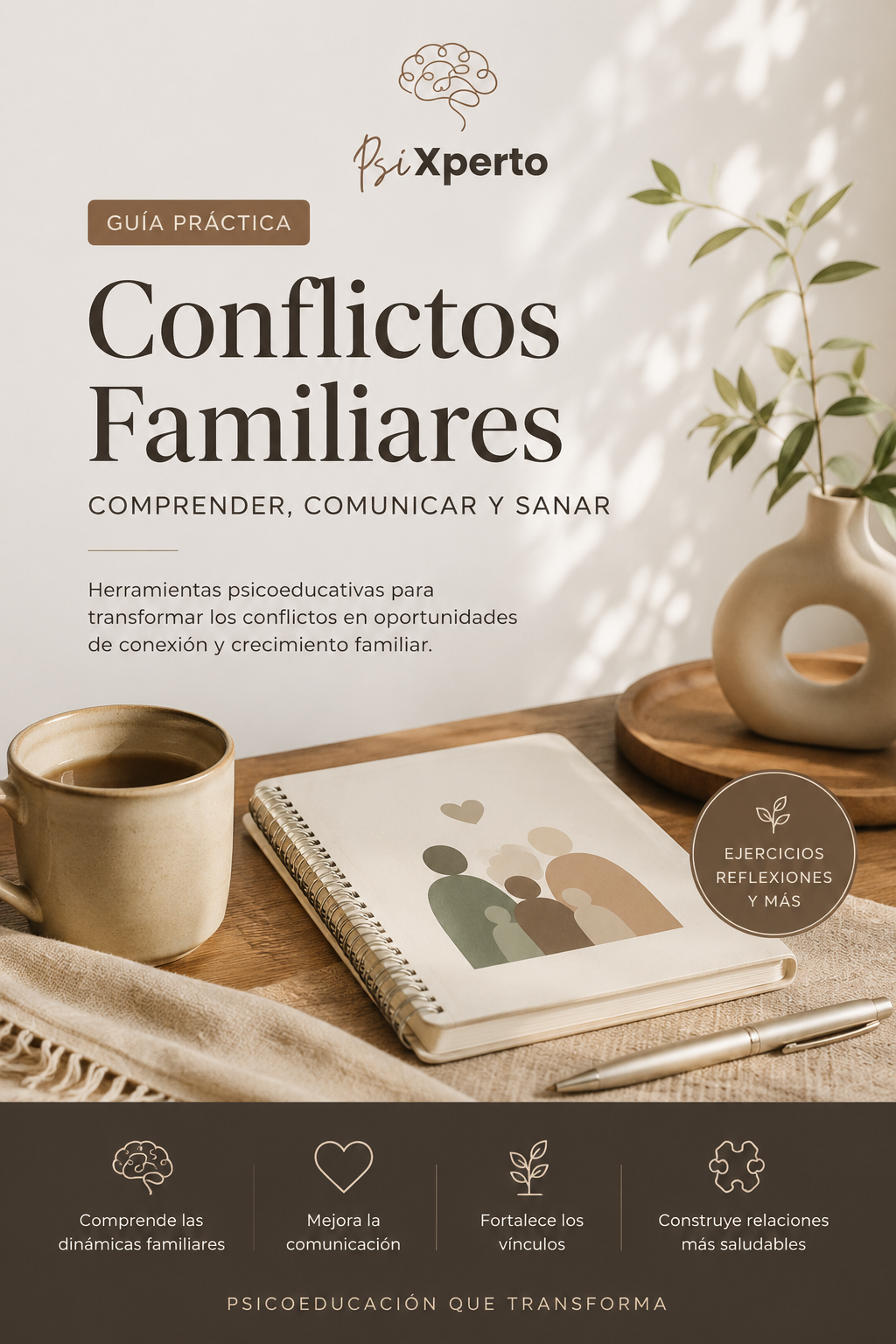 Conflictos Familiares | Guía Psicoeducativa en PDF - PsiXperto